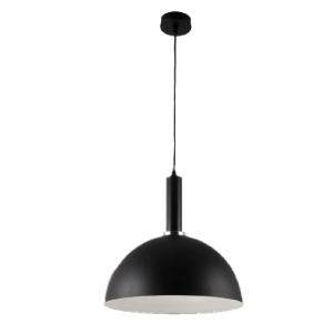 Luminaria colgante hierro color  negro